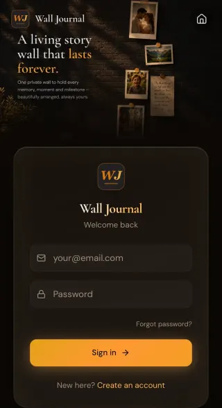 Wall Journal on a mobile phone